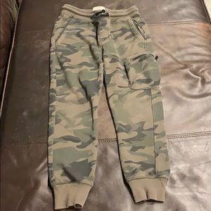 Boys Zara camo joggers